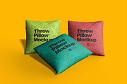 Throw Pillow Mockup, a Merchandise Mockup by Aprndy85 (Thumbnail 3 of 3)