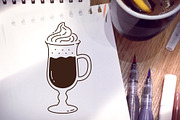 Coffee Cups Icons, an Object Graphic by Sonya Illustrations (Thumbnail 5 of 5)
