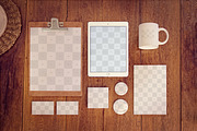Stationery Mockup 02, a Product Mockup by 4to Pixel (Thumbnail 2 of 2)