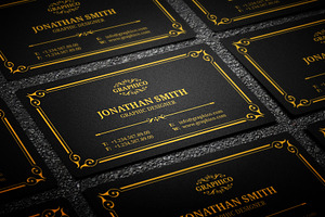 Elegant Vintage Business Card - 37