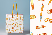 Back to School clipart patterns, an Education Illustration by Carpet Tapete Pretzel (Thumbnail 16 of 18)