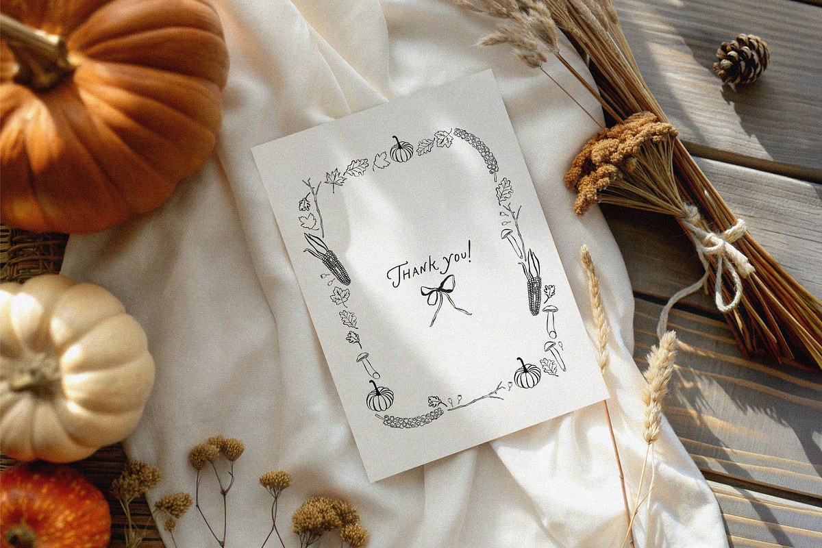 Sounds of Autumn collection, an Object Graphic by lokko studio (Photo 8 of 8)