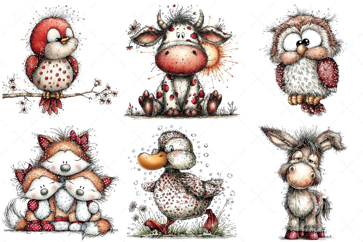Morning Mood Animal Prints, an Illustration by Craft Nest (Photo 4 of 6)