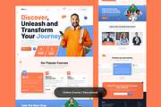 Website Landing Pages Modern UI Kit, an UI Kit Template by nwdigitalstore (Thumbnail 6 of 6)
