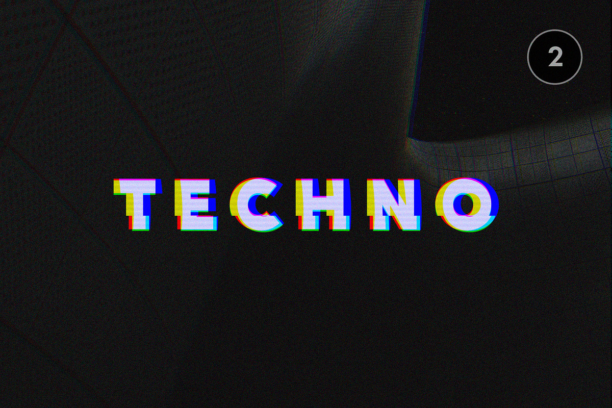 Glitch Text Effects Collection preview 4