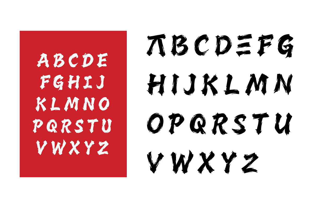 Satori Brush Font - Asian Brush Ink, a Handwritten Font by Nocturnal Workspace (Photo 3 of 6)