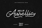Aurellia Vintage, a Sans Serif Font by Typia Nesia (Thumbnail 1 of 9)