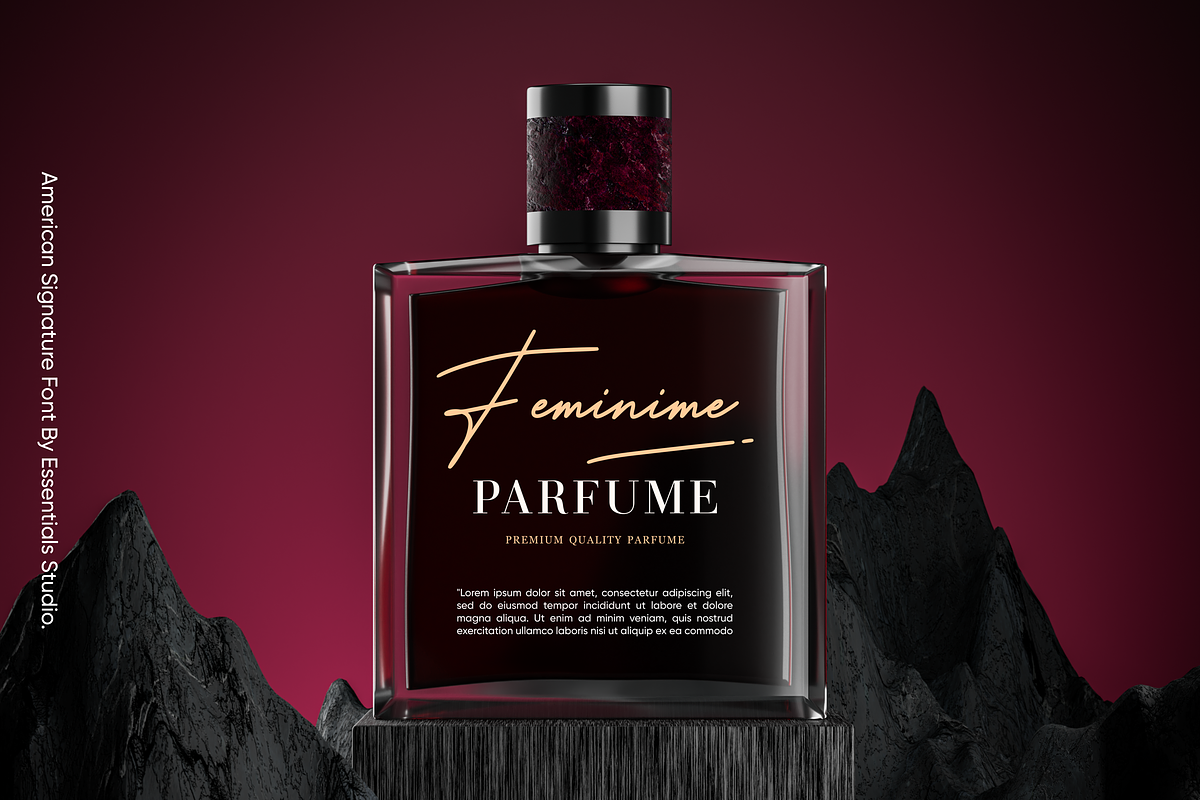 American Signature, a Script Font by Essentials Studio (Photo 2 of 9)