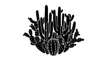 collection of desert cactus silhouet, an Illustration by Amazin_art (Thumbnail 21 of 33)