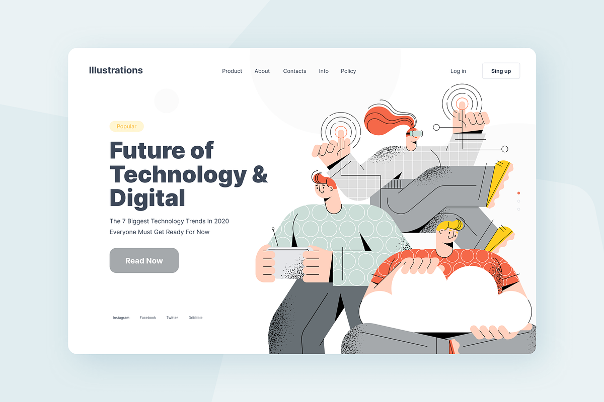 Wham! Illustration Kit, a Templates & Theme by ls-illustrations (Photo 2 of 6)