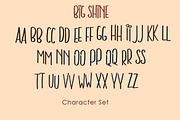 Big Shine, a Script Font by AMINMARIO (Thumbnail 10 of 11)