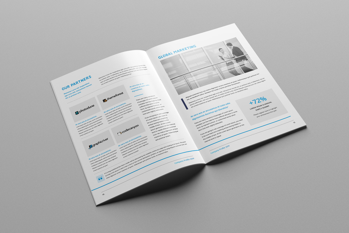 Company Profile 2018, a Brochure Template by Pro-Gh (Photo 8 of 11)