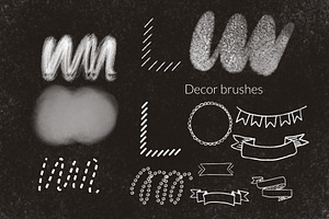 Procreate Letter Builder Chalk Brush