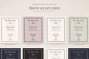 Bachelorette Invitation & Sign Kit, an Object Graphic by The October Creative (Thumbnail 8 of 18)