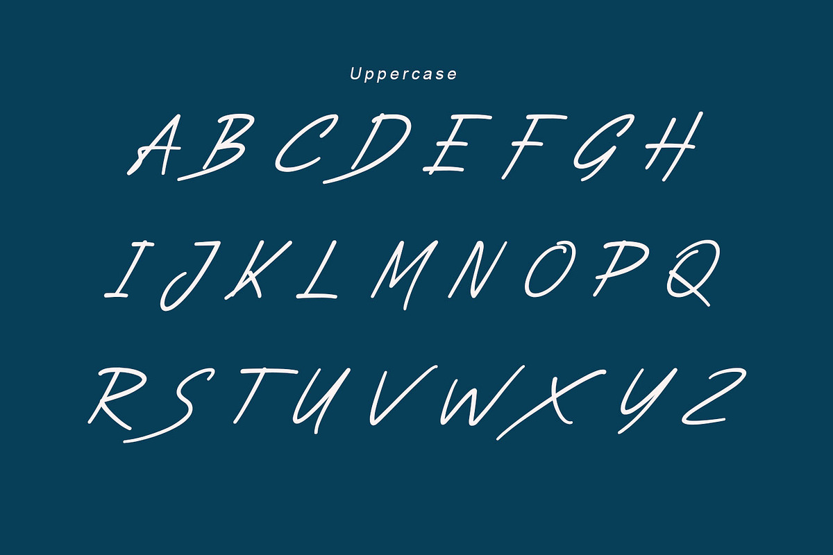 Rocks Hound - Handwritten Font, a Handwritten Font by Fernande (Photo 6 of 8)
