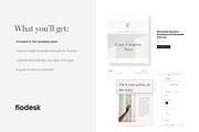 Flodesk Email Newsletter Template, an Email Template by Tabitha Emma (Thumbnail 5 of 7)