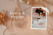 Aesthetic Gold Christmas Backgrounds, a Background Graphic by eclosque (Thumbnail 2 of 36)