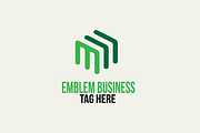Emblem Business Logo, a Branding & Logo Template by sologeek (Thumbnail 1 of 3)