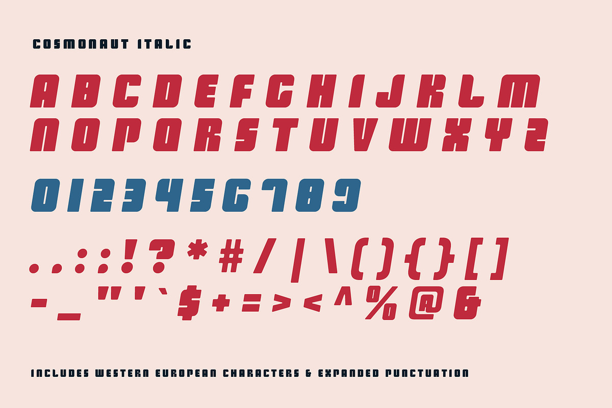 Cosmonaut - Soviet Space Font, a Sans Serif Font by OPENCITYDESIGNCO (Photo 3 of 9)