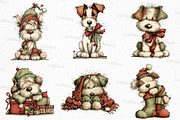 Lazy Christmas Dog Sublimation, an Illustration by Craft Nest (Thumbnail 6 of 6)