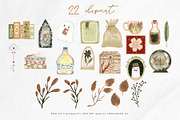 Boo's shelf whimsy clipart set, a Person Illustration by Yelloo Fish (Thumbnail 2 of 10)