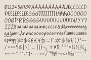 Howten - Raw Handwritten Display Fon, a Handwritten Font by MooneseyeType (Thumbnail 4 of 8)