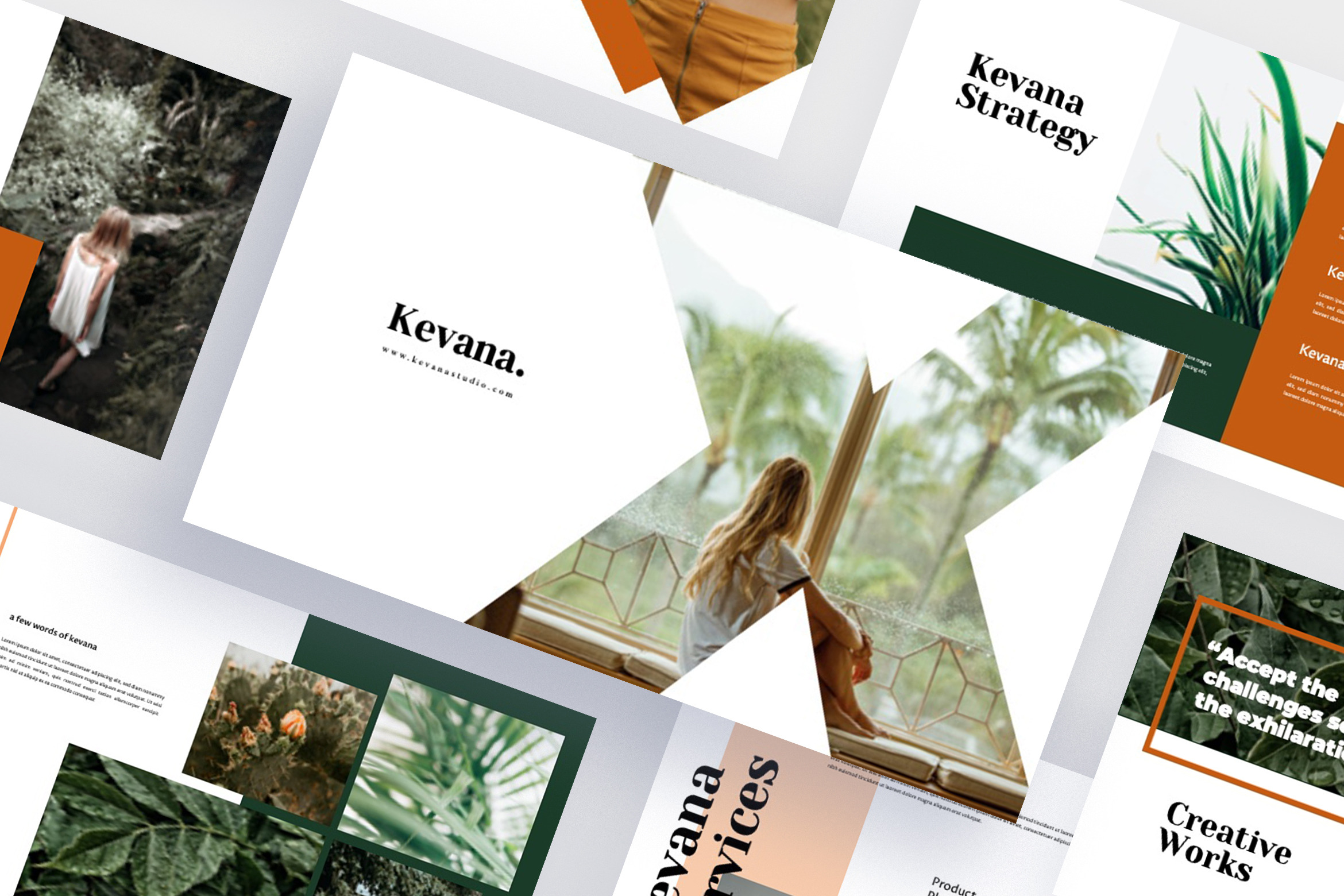 Kevana - Powerpoint Template, a Presentation Template by eunavia