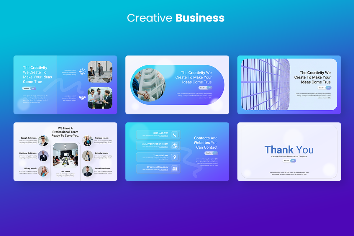 Qellyora - Creative Business Keynote preview 3