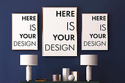 Mockup poster with a dining table, a Print Template by FilL239 (Thumbnail 3 of 18)