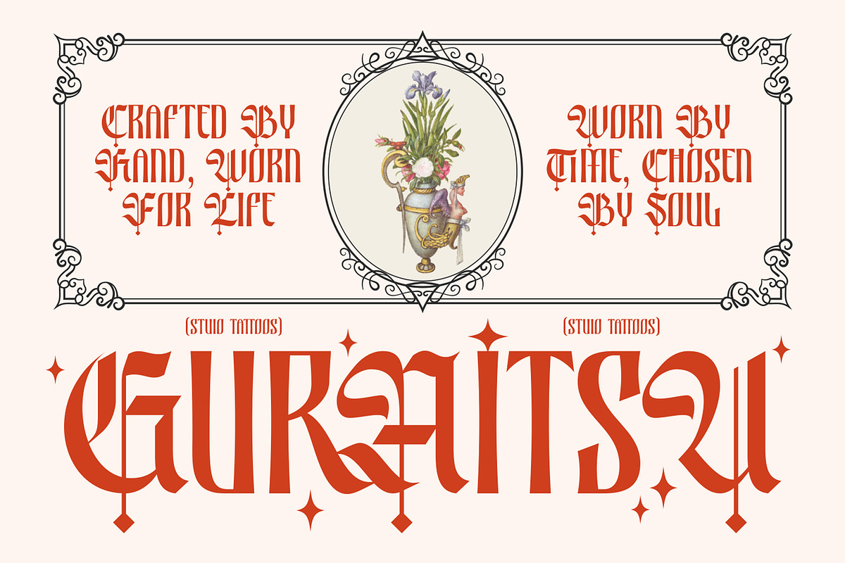 Nocthira Blackletter Font, a Blackletter Font by Heinzel Std (Photo 2 of 10)