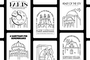 Paris Landmark Icon Set, an Outline Icon by Vectors Market (Thumbnail 4 of 8)