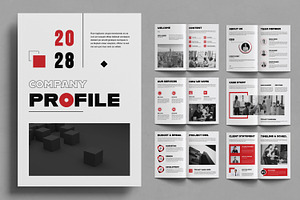 Company Profile Design, a Brochure Template by ContestDesign