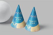 Party Cap Mockups, a Product Mockup by megostudi0 (Thumbnail 4 of 6)