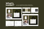 Minimal Brand Guidelines Sheet, a Branding & Logo Template by Naveera Aftab (Thumbnail 2 of 4)
