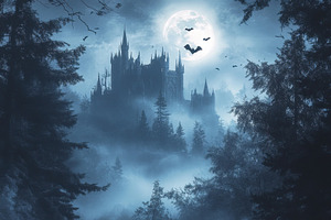 Majestic yet dangerous castle, a Photo by Pavel_design