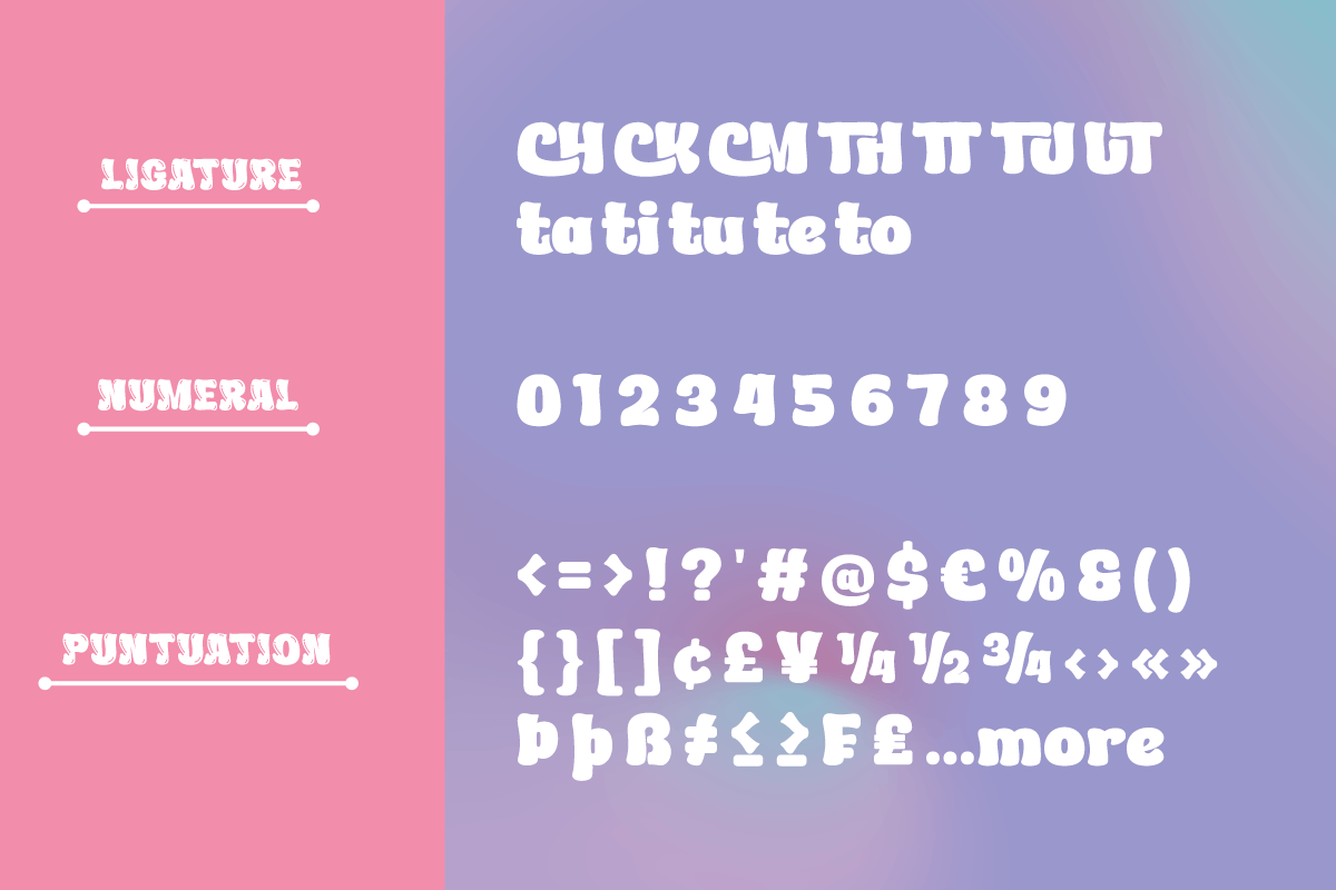 Milayu - Groovy Font, a Handwritten Font by twinstd (Photo 8 of 10)