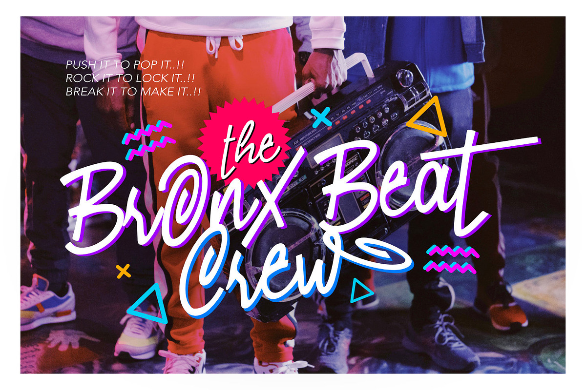 Southern Clan - Retro Type, a Script Font by ikiiko (Photo 2 of 7)