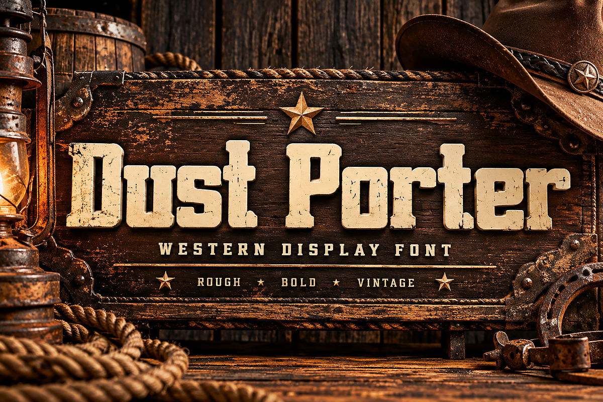 Dust Porter, a Sans Serif Font by Wow Magic (Photo 3 of 6)