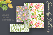 Bright Spring Pattern Collection, a Pattern Graphic by OlgaSerbun (Thumbnail 2 of 5)