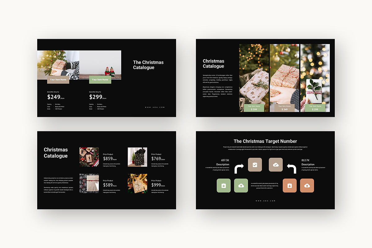 Aoa : Holiday Season Google Slides, a Presentation Template by Punkl Camp (Photo 15 of 16)