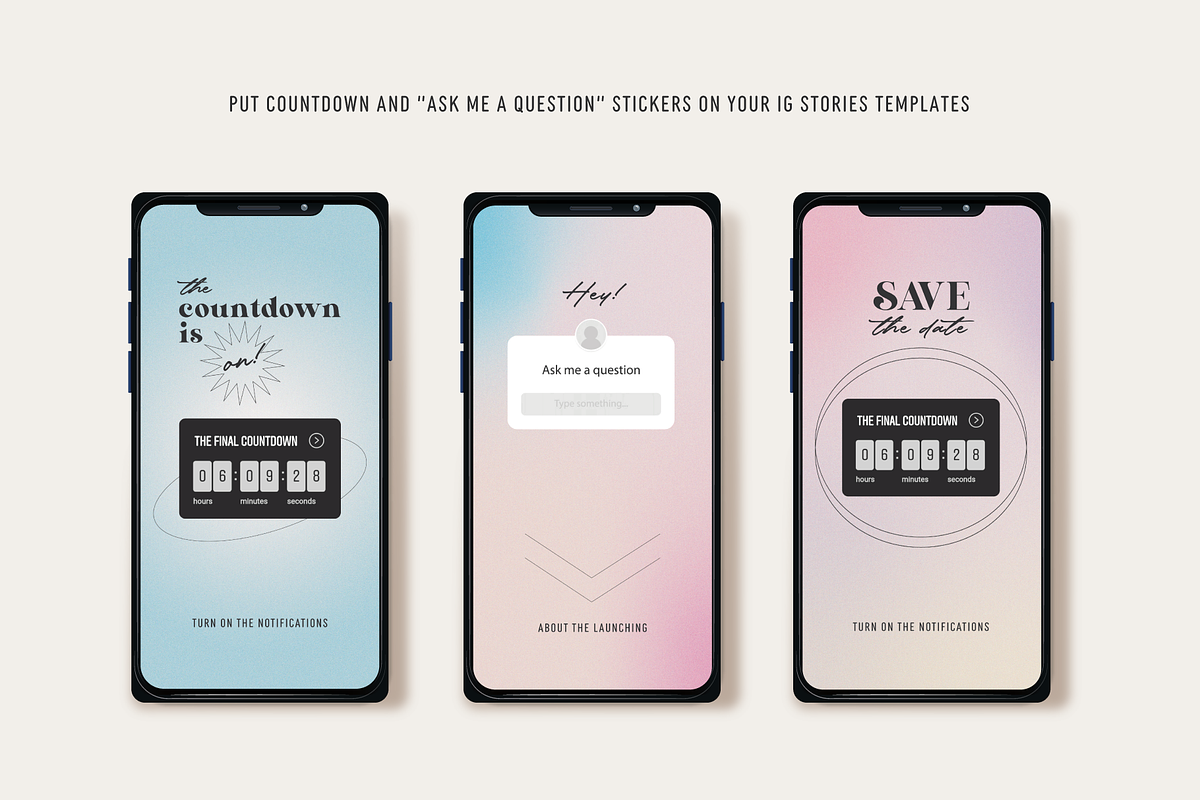 Brand Launch | IG Posts & Stories, a Social Media Template by designerbianca (Photo 3 of 6)