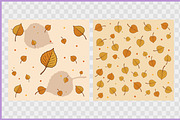 Autumn Fall Seamless Pattern Set, a Pattern Graphic by Gfx Expert Team (Thumbnail 4 of 5)