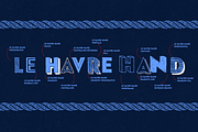 Le Havre Hand, a Sans Serif Font by insigne (Thumbnail 5 of 5)