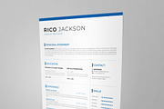 Resume CV, a Resume Template by Design'sTRIBE (Thumbnail 6 of 9)