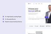 Job Seeker Landing Page, a Landing Page Template by Rukuru Studio (Thumbnail 2 of 5)