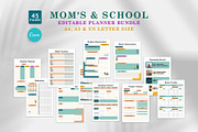Mom and School Planner Bundle Pack, a Stationery Template by MNT-Creator (Thumbnail 1 of 5)