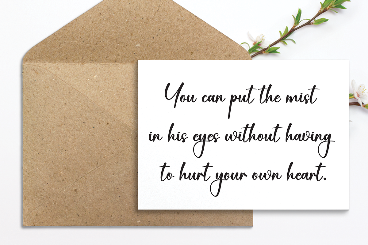 Sunflower | Script Font, a Handwritten Font by Scratchones (Photo 5 of 8)