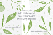 Watercolor texture aquarelle brushes, a Brush Add-On by Let's Art (Thumbnail 6 of 11)