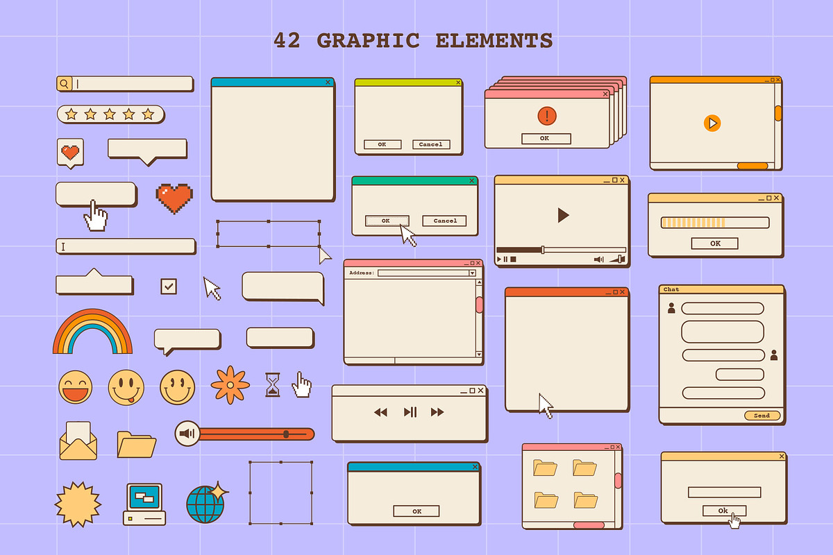 Retro Computer - Instagram Templates, a Social Media Template by millering (Photo 11 of 13)
