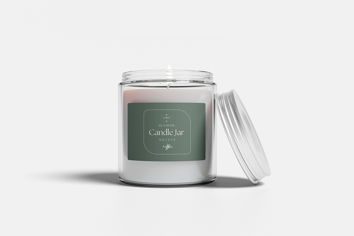 Candle Jar Mockup, a Product Mockup by bimockup (Photo 2 of 6)